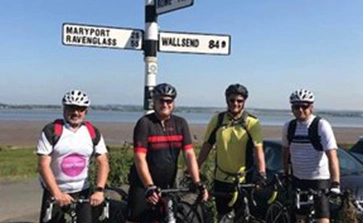 Photo of 2021 Hadrian's wall cycling event