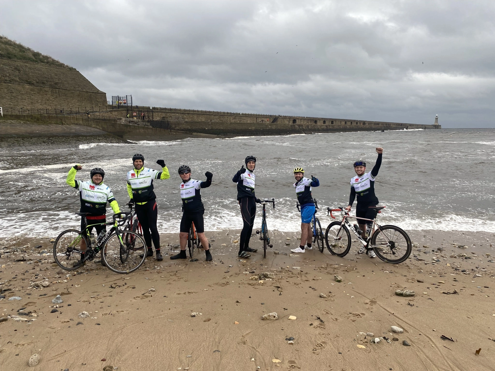 Tynemouth finish line