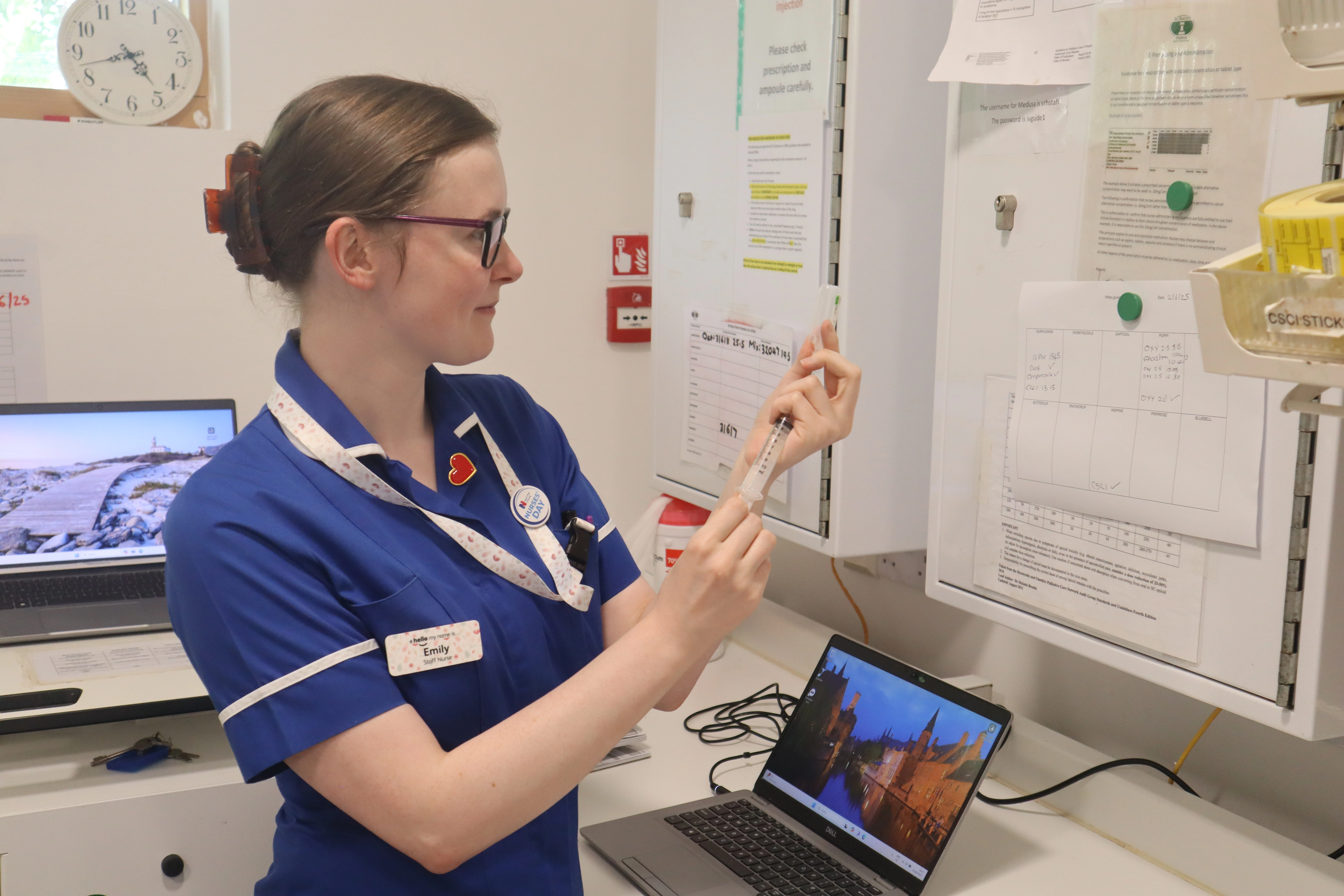 St Rocco's Nurse working