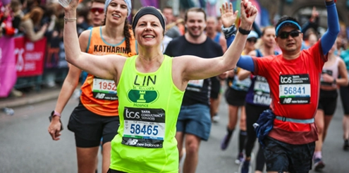 London Marathon Lin Hindle