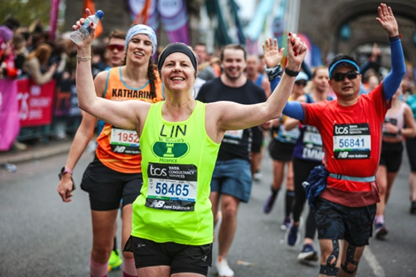 London Marathon Lin Hindle