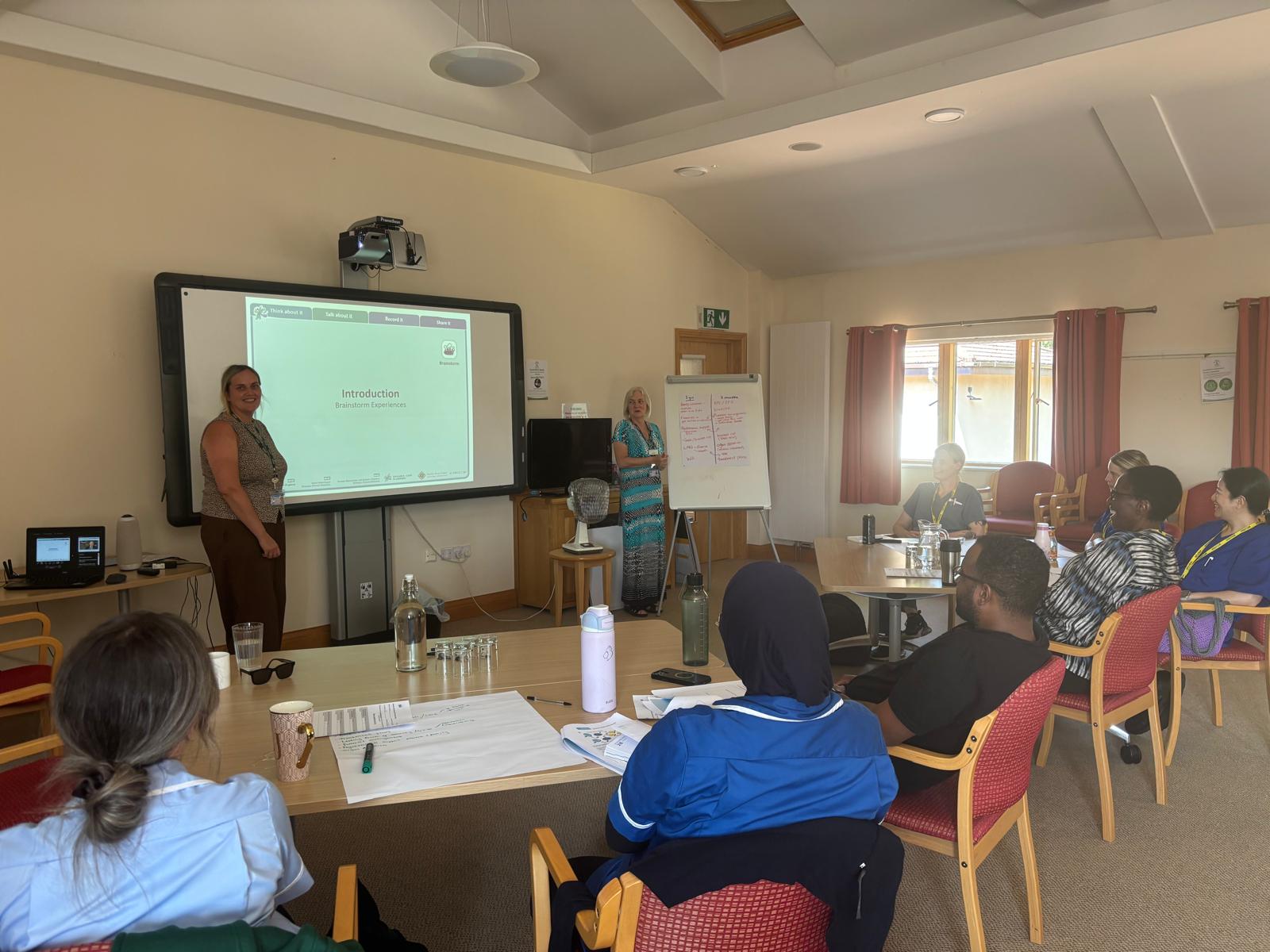 Training being delivered