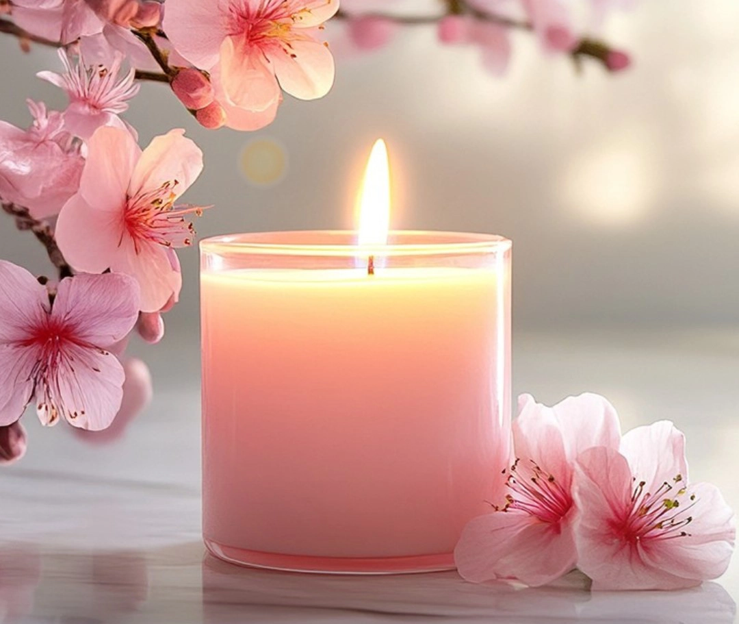 pink candle