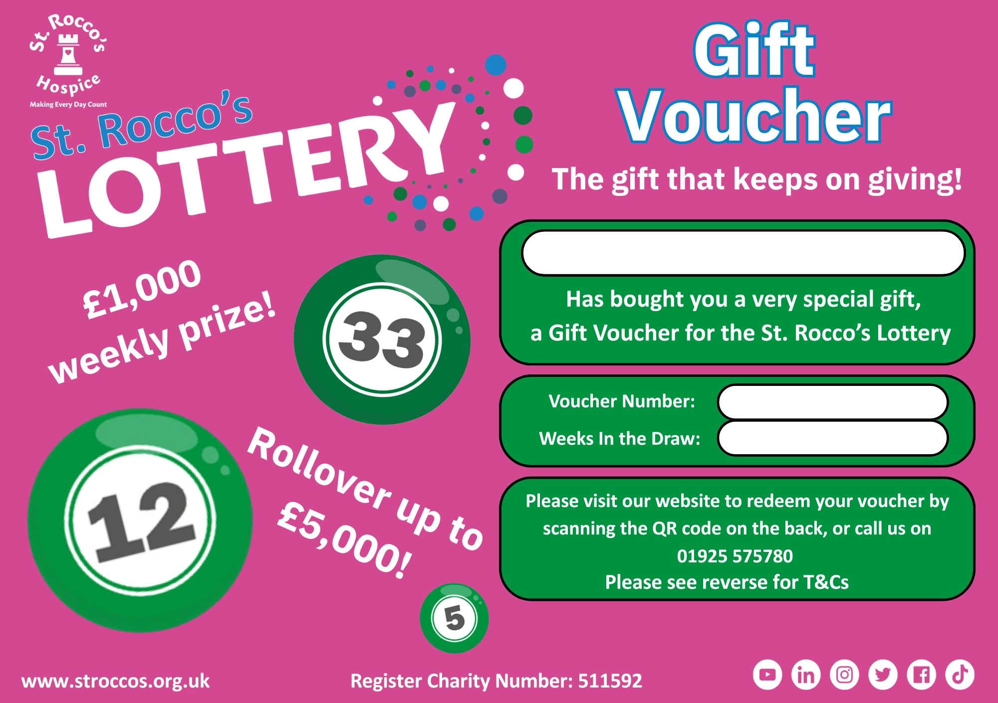 Lottery Gift Voucher