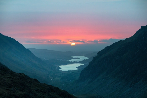 Snowdon At Night Sunrise