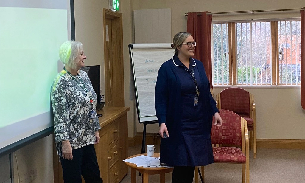 Training being delivered